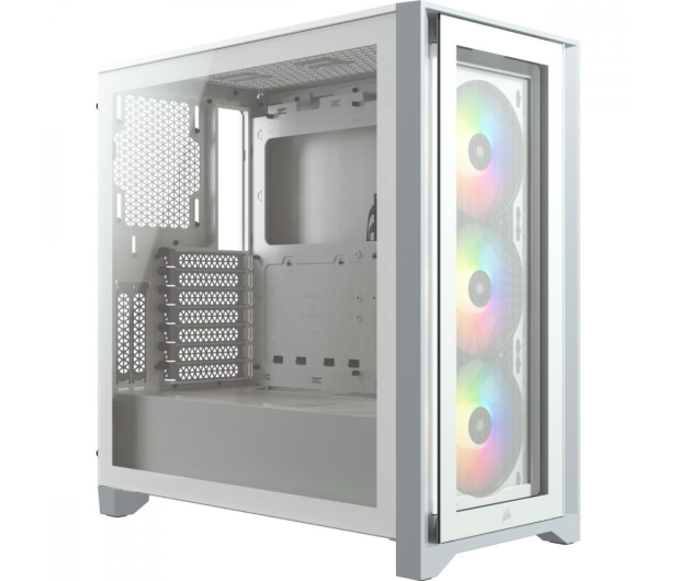 CORSAIR iCUE 5000X RGB TG Mid Tower Biała - 621740 - zdjęcie